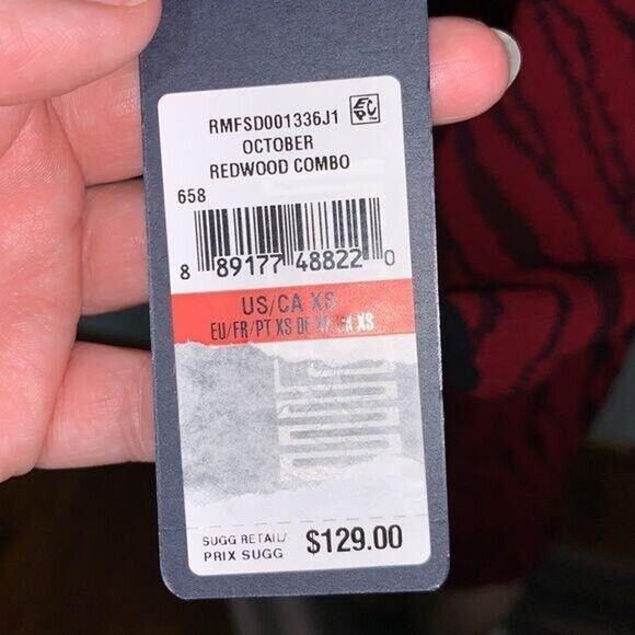 Rachel Roy Womens Sweater Dress Bernadette Knit Fitted Red Tiger Animal Print XS - Picture 9 of 12